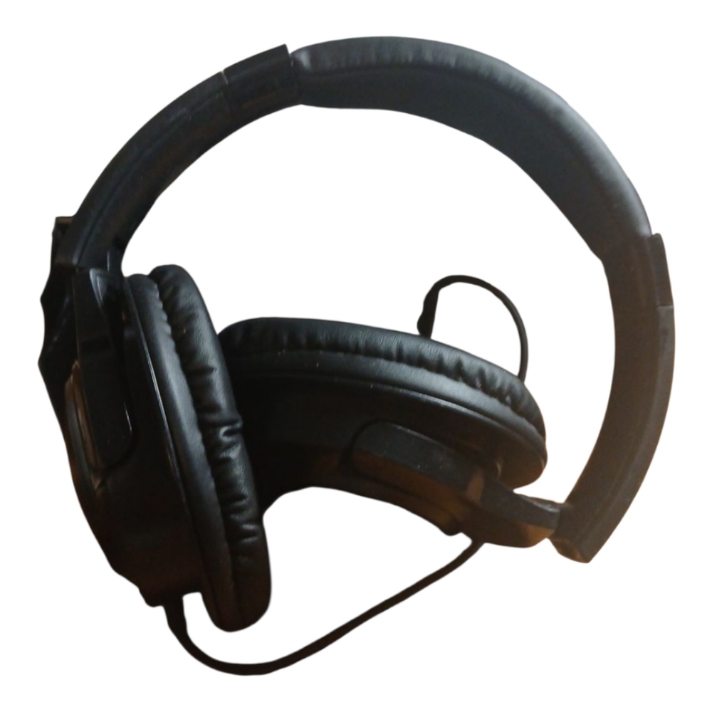 Premium Black Over-Ear Headphones